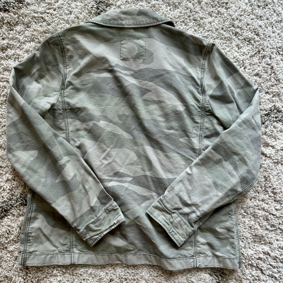 Abercrombie & Fitch Grey Camo Chore Jacket - Picture 2 of 4